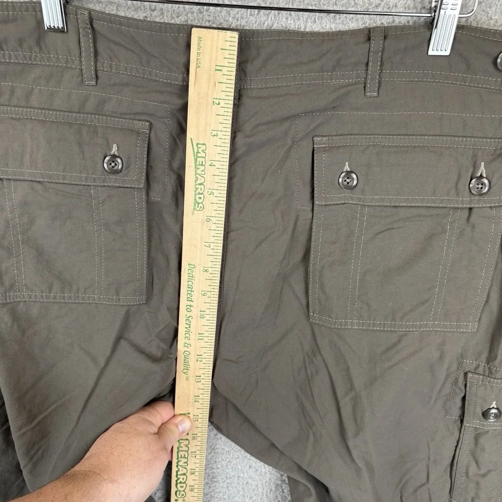 Clothing Arts P Cubed Cargo Shorts Mens 42 Grayish Brown 'Pick-Pocket Proof'‎